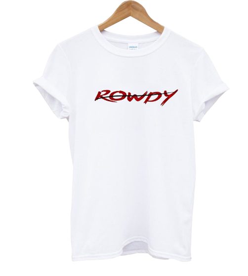 Rowdy WhiteT Shirt