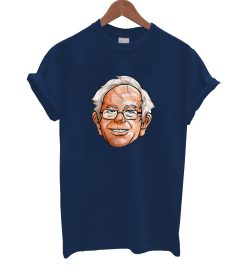 Bernie Sanders Presidential Portrait Bern Hair Glasses T Shirt