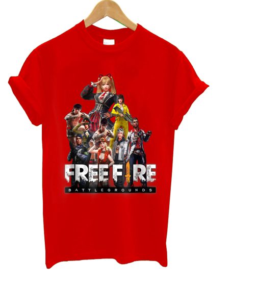 Free Fire For Boy T Shirt