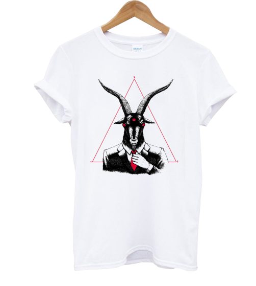 Satan Satanic Baphomet Goat Trader 3D T Shirt
