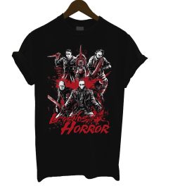 Legends of Horror Movie Friday the 13th Jason Voorhees T Shirt