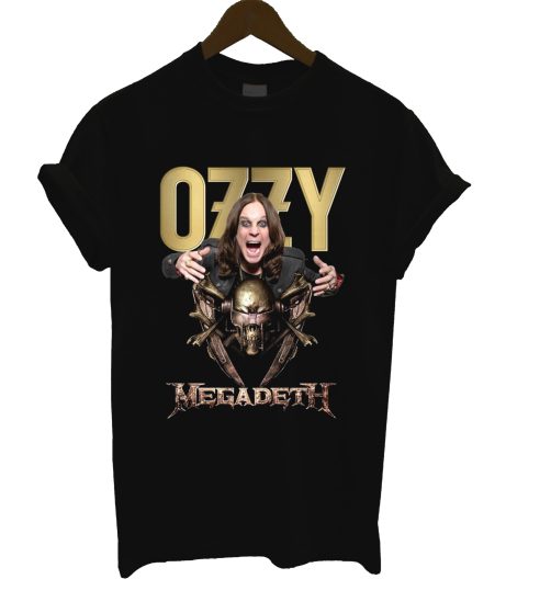 Ozzy Osbourne and Megadeth 2019 Concert Tour T Shirt
