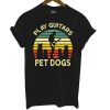 Play Guitars Pet Dogs Vintage T Shirt