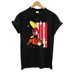 Captain Marvel Carol Danvers T shirt