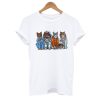 Cat Space Nasa T shirt