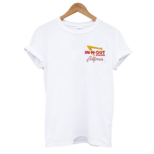 In N Out Burger California Logo T shirt