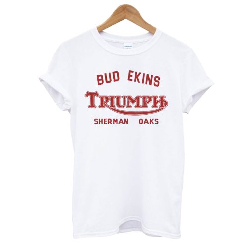 Triumph Motorcycles Bud Ekins Sherman Oaks T shirt