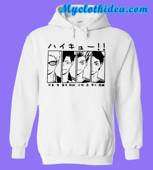 Haikyuu Hinata Kageyama Nekoma Anime Hoodie