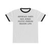 Birthplace Earth, Race Human, Politics Freedom, Ringer Shirt THD