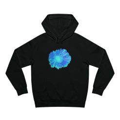 Drake Blue Flower Hoodie thd