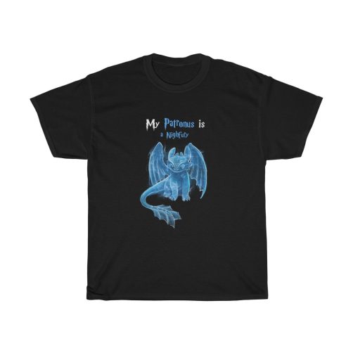 My Patronus Is Night Fury Toothless T-Shirt thd