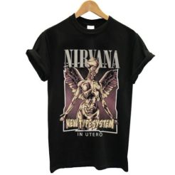 Nirvana Band New Type System In Utero t shirt qn