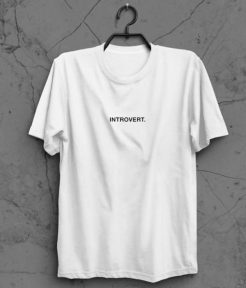 Introvert t shirt qn