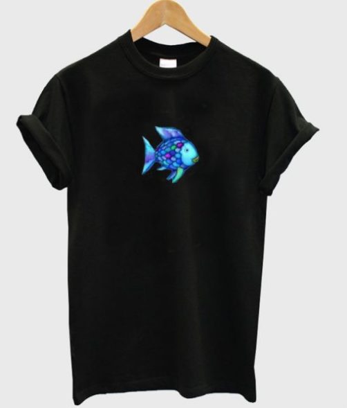 rainbow fish t shirt qn