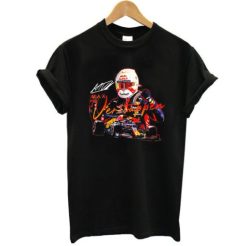 F1 Max Verstappen signature t shirt qn