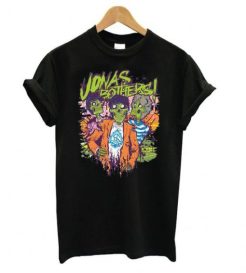 Jonas Brothers Zombie t shirt qn