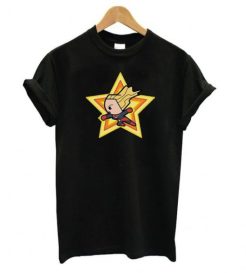 Marvel Girls Kawaii Captain Marvel t shirt qn