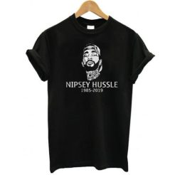 Nipsey Hussle RIP Design t shirt qn