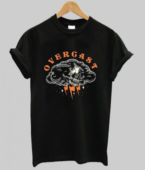 Overcast Skull T-Shirt qn