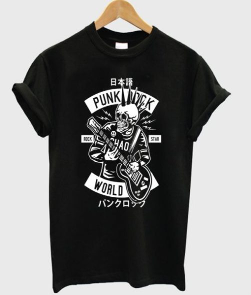 Punk Rock World T-shirt qn