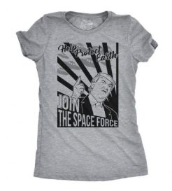 Space Force An Actual Branch of the Military t shirt qn