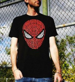 Spider-Man- MARVEL AVENGERS Logo Spider-Man t shirt qn