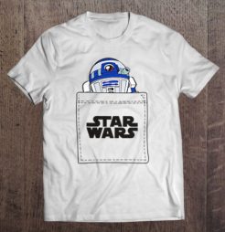 Star Wars R2-D2 In Pocket t shirt qn