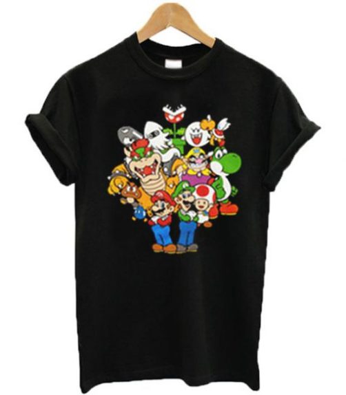 Super Mario Kart t shirt qn