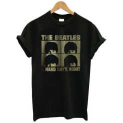 The Beatlle Hard Day Night t shirt qn