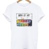 Work Of Art Graphic t shirt qn