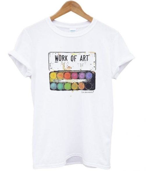 Work Of Art Graphic t shirt qn