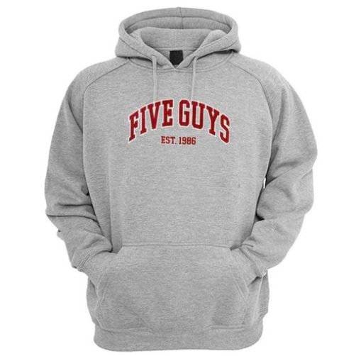 Five Guys Est 1986 hoodie qn