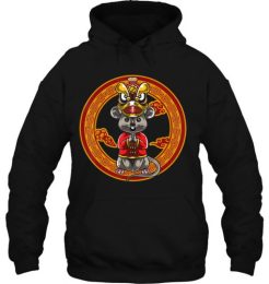 Happy Chinese New Year 2020 Rat Dragon hoodie qn