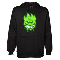 Now Santa Cruz Spitfire Wheels Blue Zombie Skateboards hoodie qn