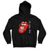 Snoopy The Rolling Stones hoodie qn