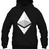 Ethereum Logo Shadow hoodie qn