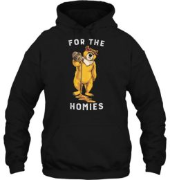 For The Homies bear hoodie qn