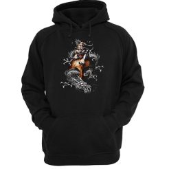 Chinese Tiger and Dragon hoodie qn