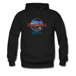 Harry Potter Hard Rock cafe Hogwarts hoodie qn