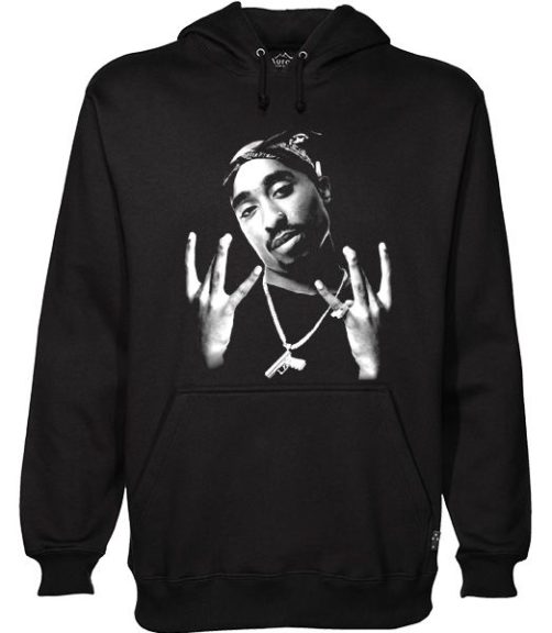 Tupac West Side Hoodie qn