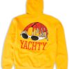 Yachty Yellow Back Hoodie qn