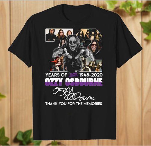 72-years-of-Black-Sabbath-1948-2020-Ozzy-Osbourne-thank-you-for-the-memories-signature-T-Shirt THD