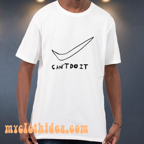 Can't Do It Men's Short Sleeve Tee