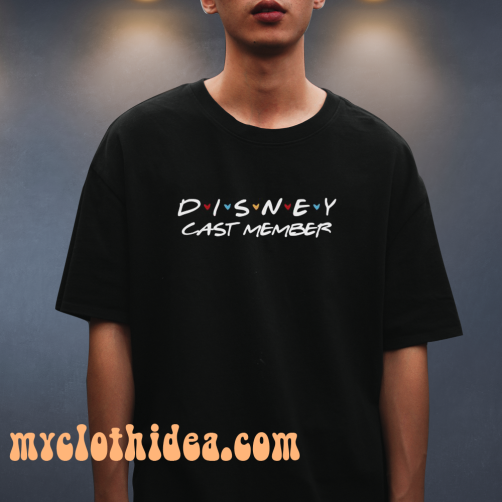 Disney Cast Member Friends t shirt