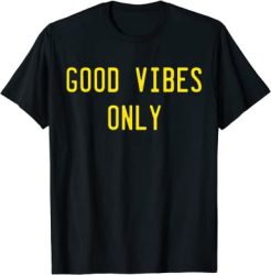 Good Vibes Retro T-SHIRT THD