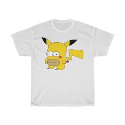 Homer Pikachu Funny T-Shirt tpkj2