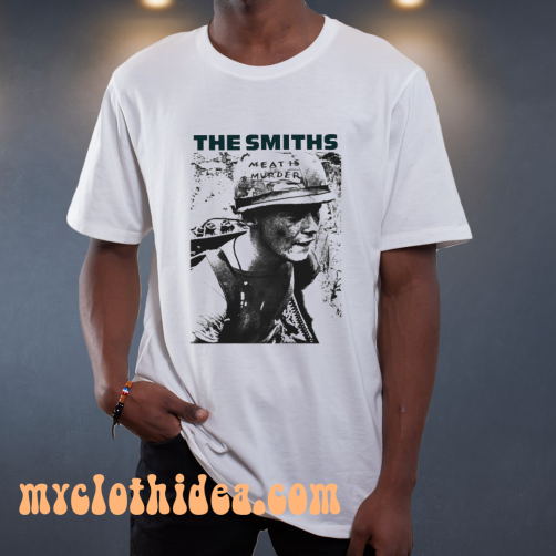 The Smiths Shirt Meat is Murder Morisset t-shirt