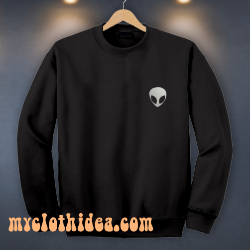 Alien Head Sweatshirt