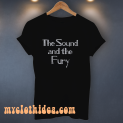 As Worn By Ian Curtis The Sound And The Fury T Shirt