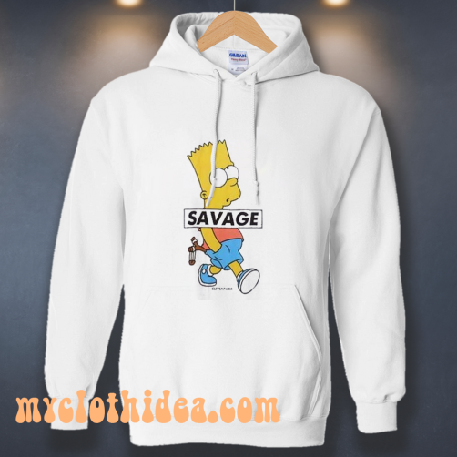 Bart Simpson Savage Hoodie